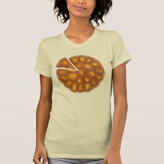 Tarte Tatin French Apple Fruit Tart Pie Pastry T-shirt (Voorkant)