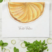 Tarte Tatin waterverf Theedoek (Gevouwen)