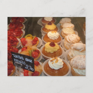 Tartes aux fruts - Franse banketbakkersindustrie Briefkaart