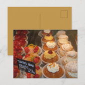 Tartes aux fruts - Franse banketbakkersindustrie Briefkaart (Voorkant / Achterkant)