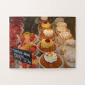 Tartes aux fruts - Franse banketbakkersindustrie Legpuzzel (Horizontaal)