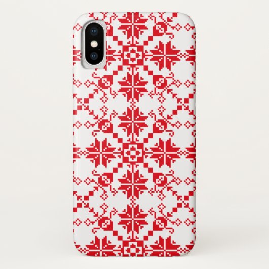 Tartlau rood Case-Mate iPhone case (Achterkant)