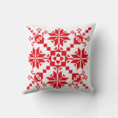 Tartlau Rot Baby Romper Kussen (Achterkant)