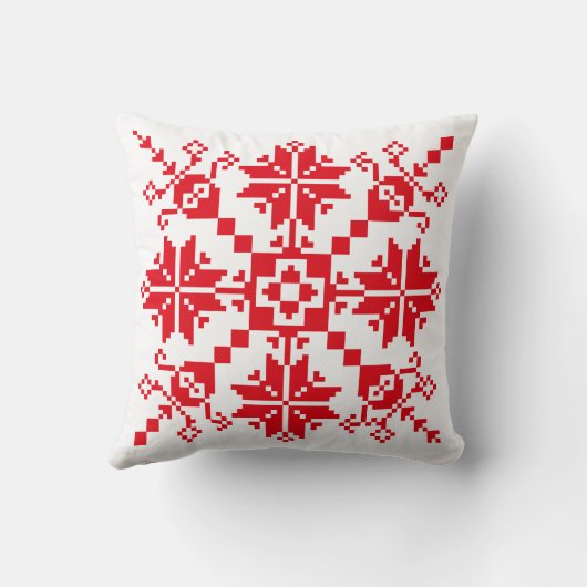 Tartlau Rot Baby Romper Kussen (Achterkant)