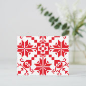 Tartlau Rot Briefkaart (Staand voorkant)