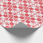 Tartlau Rot Cadeaupapier (Hoek)