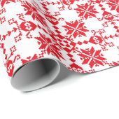 Tartlau Rot Cadeaupapier (Rol Hoek)