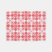 Tartlau Rot Fleece Deken (Voorkant (Horizontaal))