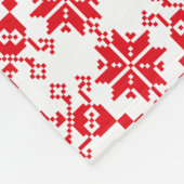 Tartlau Rot Fleece Deken (Hoek)