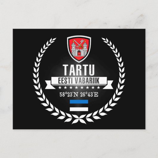 Tartu Briefkaart (Voorkant)