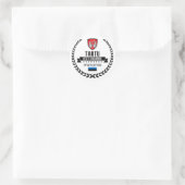 Tartu Ronde Sticker (Tas)