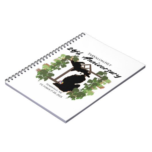 TarValon.Net 24e Jubileum Notitieboek (Linkerzijde)