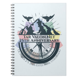 TarValon.Net 25e verjaardagsnotitieboek Notitieboek
