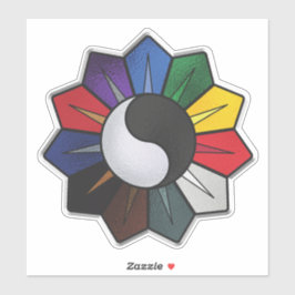 TarValon.Net de Sticker van het Glas in lood