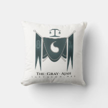 TarValon.Net Grijze banner Regalia Pillow