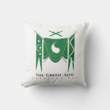 TarValon.Net Groene banner Regalia Pillow