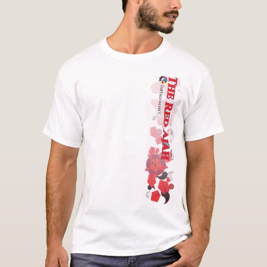 TarValon.Net Red Scattered Pennants T-shirt (Voorkant)