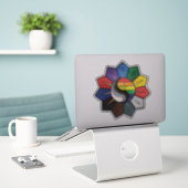 TarValon.Net "Steun Uw Stripes"VinylSticker Sticker (Laptop op bureau)