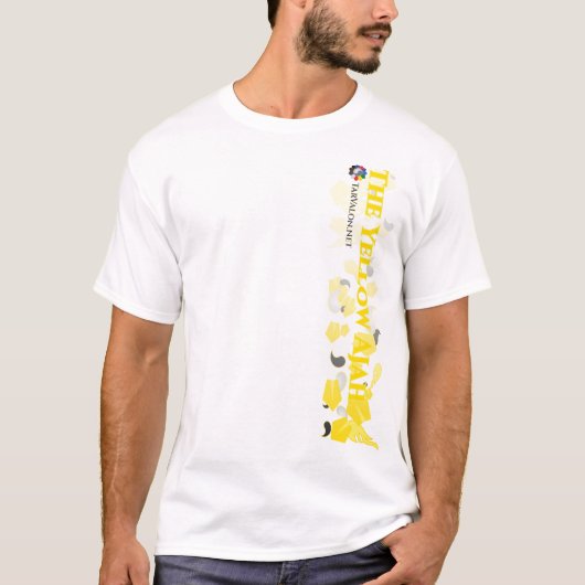 TarValon.Net Yellow Scattered Pennants T-shirt (Voorkant)
