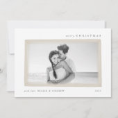 Tarwe | Droomwens Prettig Kerstmis Foto Feestdagenkaart (Voorkant)