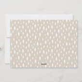 Tarwe | Droomwens Prettig Kerstmis Foto Feestdagenkaart (Achterkant)