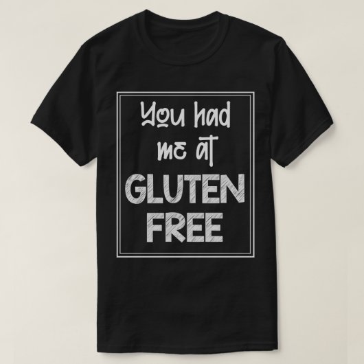 Tarwe Free Diet Celiac Disease Gluten Free T-shirt (Design voorkant)