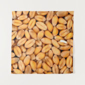 Tarwe graan wandkleed (Voorkant (horizontaal))