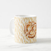 Tarwe Pretzel Koffiemok (Voorkant links)