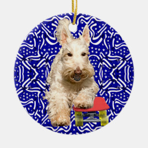 Tarwe Scottie Skateboard Ornament