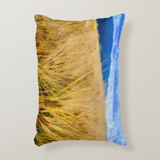 Tarwe veld accent kussen (Voorkant(Verticaal))