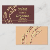 tarwe visitekaartje (Voorkant / Achterkant)