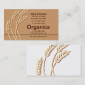 tarwe visitekaartje (Voorkant / Achterkant)