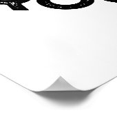 Tarwe zal je grappig eten puns poster (Hoek)