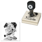 Tarwebraam Camberwell Vogels Scrapbooking Rubberstempel (Gestempeld)