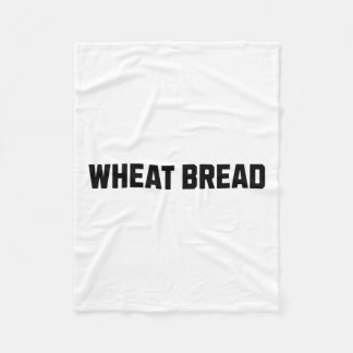Tarwebrood Grappig Kostuum Halloween Fleece Deken