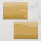 Tarwegolven - Chubby Visitekaartje (Voorkant / Achterkant)