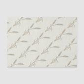 Tarweland bruiloft single gras tissuepapier (Voorkant)