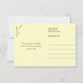 Tarweland met uitzondering van de datum #2 save the date (Achterkant)