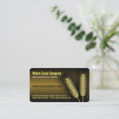 Tarwelandbouw Tuinbouw Visitekaartjes (Staand voorkant)