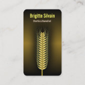 Tarwelandbouw Tuinbouw Visitekaartjes (Achterkant)