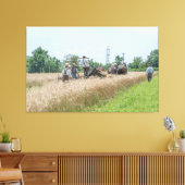 Tarweoogsttijd__ Central New Jersey Canvas Afdruk (Insitu (Woonkamer))