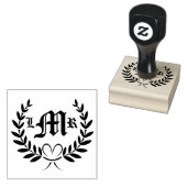 Tarweoren Monogram Rubber Stamp Rubberstempel (Gestempeld)