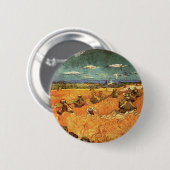 tarwestapels met papier ronde button 5,7 cm (Voorkant /achterkant)