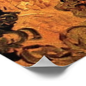 tarwestapels met Reaper van Vincent van Gogh Poster (Hoek)