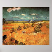 tarwestapels met Reaper van Vincent van Gogh Poster (Voorkant)