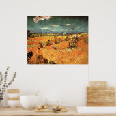 tarwestapels met Reaper van Vincent van Gogh Poster (Keuken)