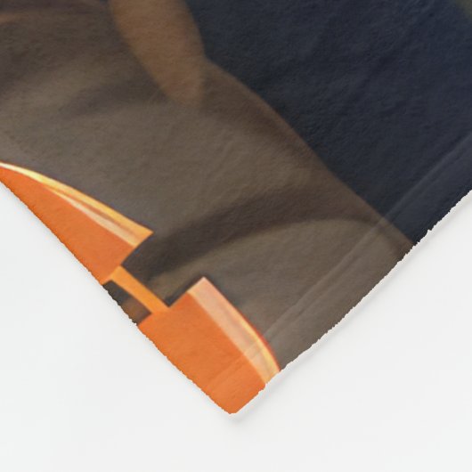 Tarweterriër Halloween Spooky Fleece Deken (Hoek)