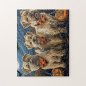 Tarweterriër Halloween Spooky Legpuzzel (Verticaal)