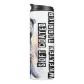 Tarweterriër: zonovergoten splash thermosbeker (Geroteerd rechts)