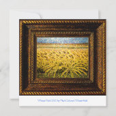 Tarweveld 2005 Acryl schilderij Kalmerend (Voorkant)